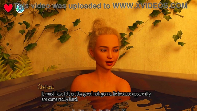 Realistic Futanari Game Sex Scene Futa Pussy Gets Anal Cums Inside Her Ass