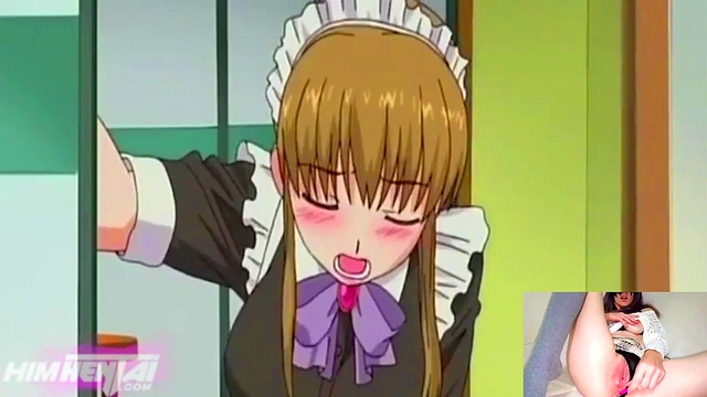 Hentai Game Doujin Ecchi Scene With Silently Whispering Erotic Pleasure Moments