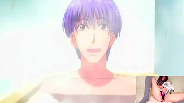 Hentai Game Doujin Ecchi Scene With Silently Whispering Erotic Pleasure Moments