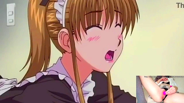 Hentai Game Doujin Ecchi Scene With Silently Whispering Erotic Pleasure Moments