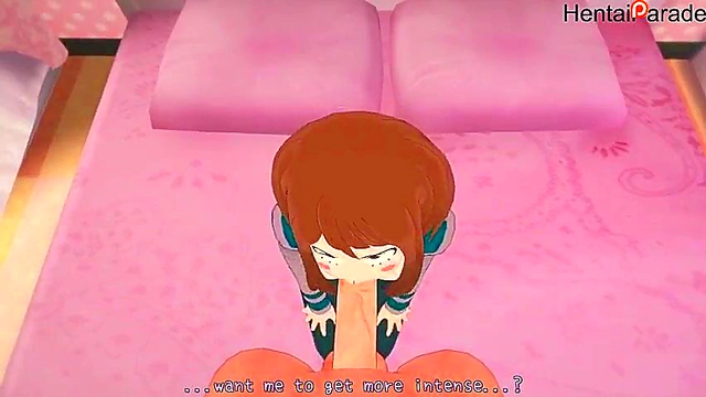 Ruruka Sucks Big Dick While Running Errands For Hot Anime Sex Session