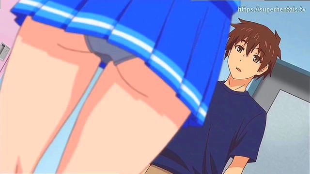 Anime Sister Gets Big-Cock Blonde Blowjob & Squirt Creampie Fantasy