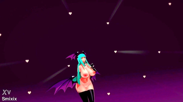 Seductive Demoness Tempts Player With Busty Blowjob & Intense Fucking Fantasy