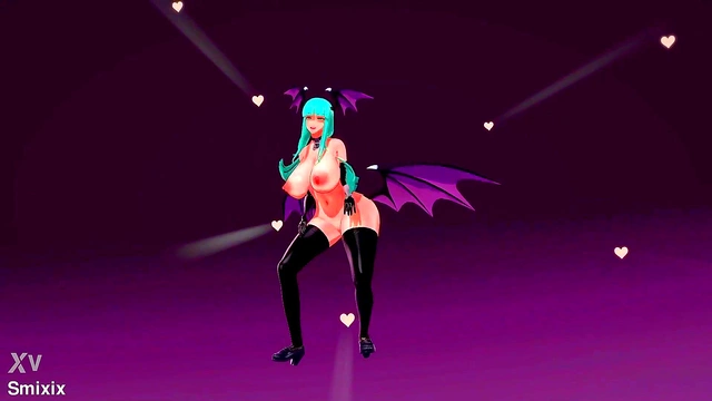 Seductive Demoness Tempts Player With Busty Blowjob & Intense Fucking Fantasy