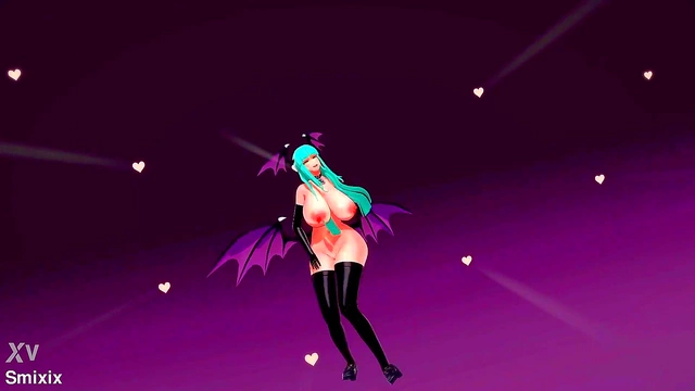 Seductive Demoness Tempts Player With Busty Blowjob & Intense Fucking Fantasy