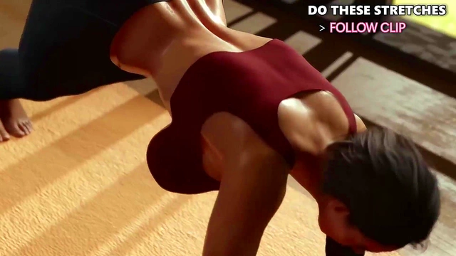 Hot Anime Lesbians Seduce Each Other With Intense Dance and Lingerie Showdown