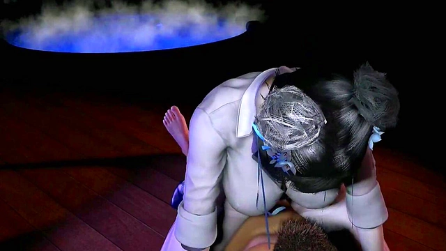 Busty Samui Gets Anime Cocksucked Hard for Epic Cumshot Fantasies