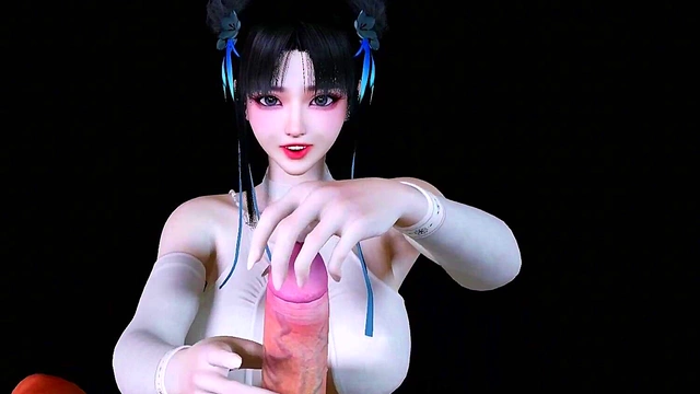 Busty Samui Gets Anime Cocksucked Hard for Epic Cumshot Fantasies