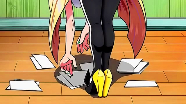 Genshin Anime Babe Fucks Hard for Sexy Cumshot Action Scene