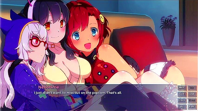 Sakura & Ino Use Futa Jutsu On Sarada To Hardcore Cums Synced With Rock Beats