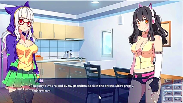 Sakura & Ino Use Futa Jutsu On Sarada To Hardcore Cums Synced With Rock Beats