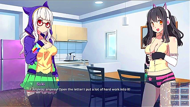 Sakura & Ino Use Futa Jutsu On Sarada To Hardcore Cums Synced With Rock Beats