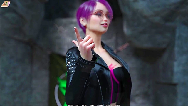 Goth Anime Babe With Big Tits Gets Fucked By Three Guys For Intense Orgasms