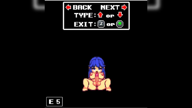 Anime Waifu Flexes Ass Under Skirt While Playing With Anal Dildo Solo