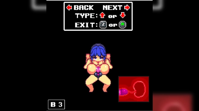 Anime Waifu Flexes Ass Under Skirt While Playing With Anal Dildo Solo