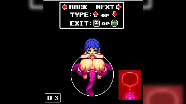 Anime Waifu Flexes Ass Under Skirt While Playing With Anal Dildo Solo