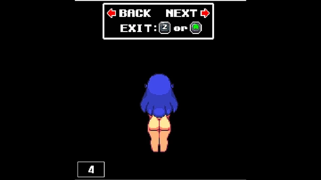 Anime Waifu Flexes Ass Under Skirt While Playing With Anal Dildo Solo