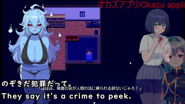 Blonde Anime Babe Gets Fucked By Redhead's Giant Dick In The Library