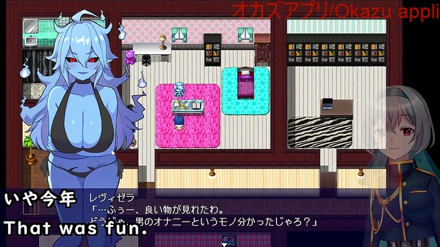 Blonde Anime Babe Gets Fucked By Redhead's Giant Dick In The Library