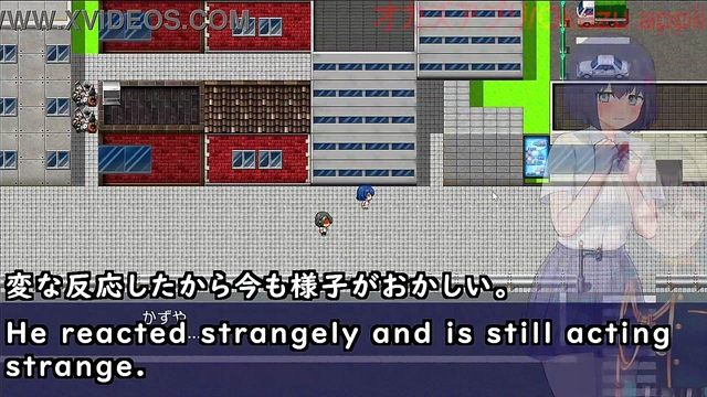 Blonde Anime Babe Gets Fucked By Redhead's Giant Dick In The Library