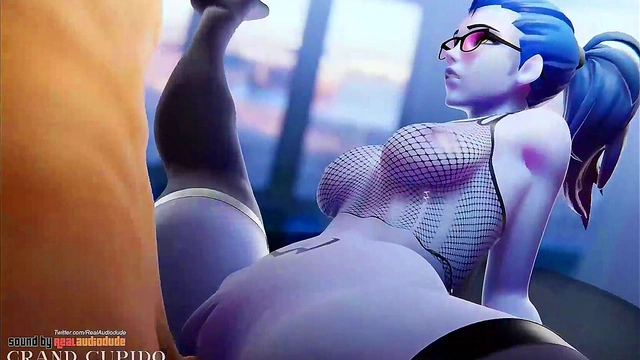 Hentai Anime Game Shangri La Witchcraft Curses in Missionary for Steamy Orgasms