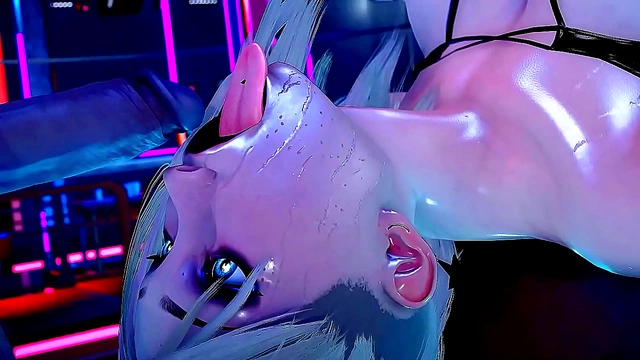 Realistic Anime Wife Deepthroats Big Dick for Cheating Sex Scene Thrills