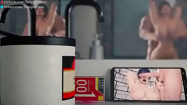 Busty 3D Girls Seduce In Sexy Outfits for Intense Threesome Blowjob Action!