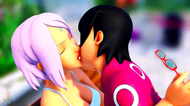 Curvy PAWG Redhead Seduces in Kitchen for Animated Oral Sex 3D Adventure