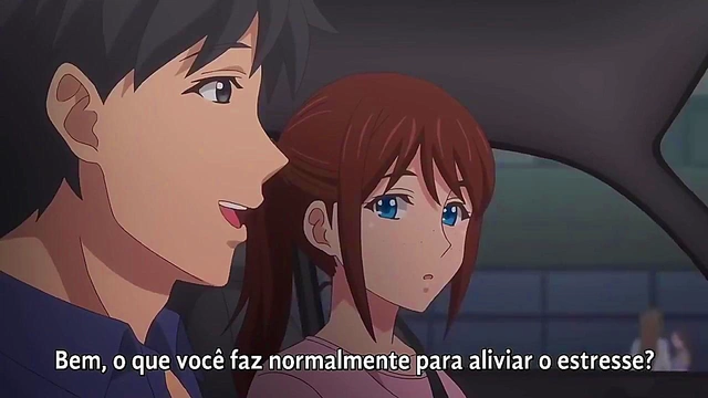 Foggy Mist Train Sex Scene With Adorable Anime Girls Giving Head