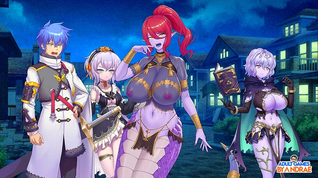 Hot 3D Anime Milf Sucks Big Dick Before Getting Crammed for Juicy Creampie