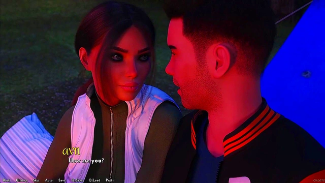 Busty Anime Babe Seduces Her Fans Live On-Cam For A Hardcore 3D Orgy Fest