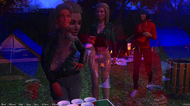 Busty Anime Babe Seduces Her Fans Live On-Cam For A Hardcore 3D Orgy Fest