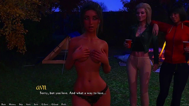 Busty Anime Babe Seduces Her Fans Live On-Cam For A Hardcore 3D Orgy Fest