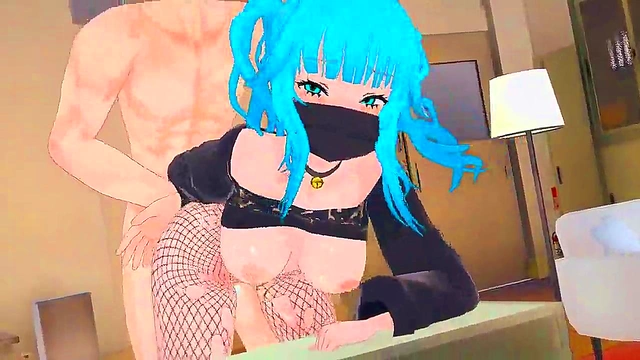 Blonde Futanari Maid Seduces Redhead Mistress for Steamy Lesbian Threesome Orgasm