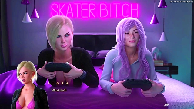 Hot ASMR Vtuber Gives BlowJob To Her Horny Roommate For Intense Release