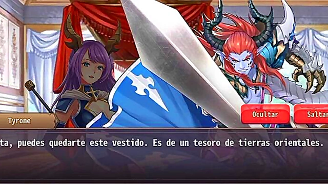 Lichtine Centaur Sucks & Fucks for Intense Game Sex Adventure Orgasm