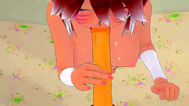 Throbbing Anime Girls Share Huge Dick for Netorare Orgy & Anal Bliss