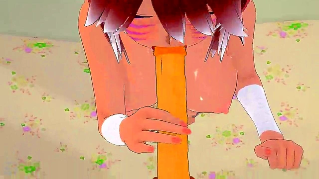 Throbbing Anime Girls Share Huge Dick for Netorare Orgy & Anal Bliss