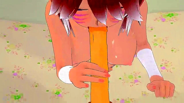 Throbbing Anime Girls Share Huge Dick for Netorare Orgy & Anal Bliss