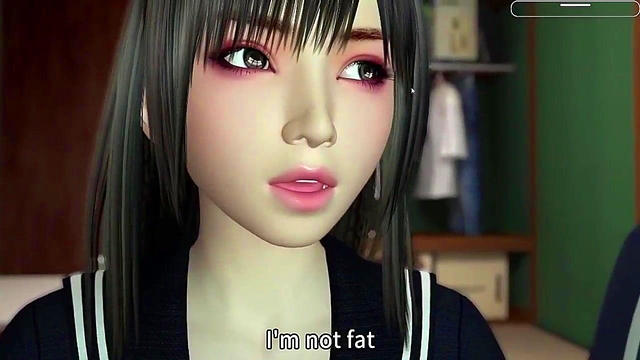 Blonde Futanari in Uniform Gives Hardcore Anal Sex Doggy Style Fantasies Come True