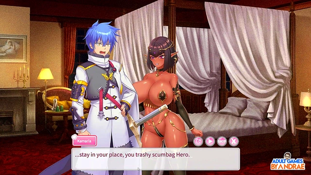 Big-Titted Anime Babe Sucks Dick & Gets Titty Fucked To Perfection In Sexy Game
