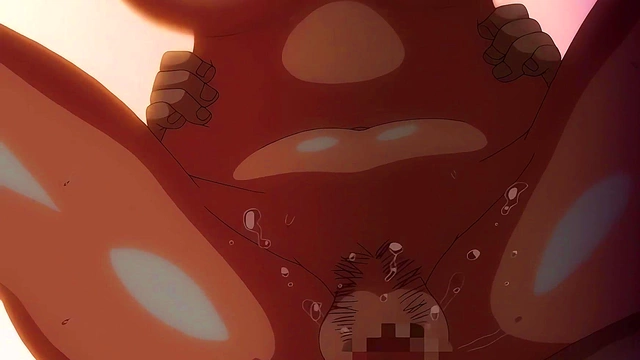 Sexy Blue Sky Anime Girl Gives Hot Blowjob & Gets Facial Cumshot Action!