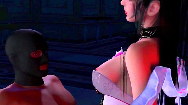 Elfie Squirt Orgasm With Dildo While Wearing Black Latex in Virtual Reality Showdown