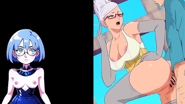 Seductive Anime Babe Gets Anal Pounded Then Drinks Her Own Hot Load