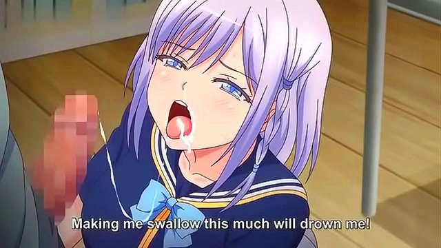 Blonde Teen Strips To Give Sloppy Blowjob And Take Big Dick Deep Throat