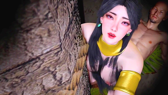 Magical Anime Babe Rides Dildo for Explosive Orgasmic Sploshing Fun