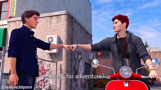 Friends Camp Anime Game Gay Scene Russian Voiced Boys Love Story Oral Sex Experience