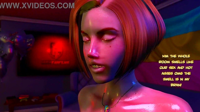 Horny Doujin Game Girl Kunugi-chan Seduces Player for Rough Cocksucking Sex