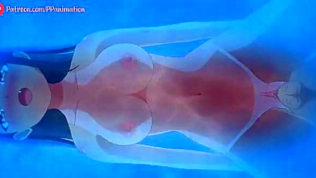 Seductive Bride Gets Hardcore 3D Anime Sex With Game Character's Monster Cock