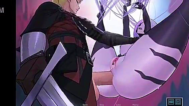 Lara Croft Gets Hardcore Blowjob & Handjob From Futanari In Intense 3D Simulators Session